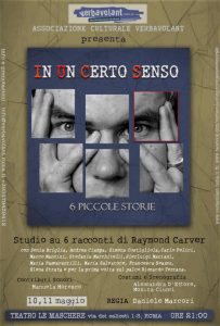 “In un certo senso” – venerdì 10 e sabato 11 maggio