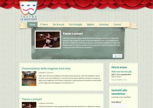 Online il nuovo sito del Teatro Le Maschere!