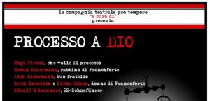 Processo a Dio – in scena venerdì 24 e venerdì 31 gennaio