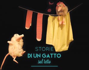 Storie di un gatto sul tetto – spettacolo di teatro nero e musica per bambini e famiglie a Roma
