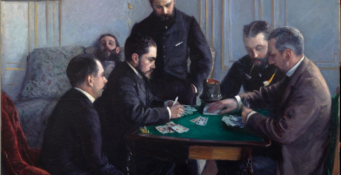 Louvre di Abu Dhabi, Gustave Caillebotte, Il gioco del Bezique, 1880