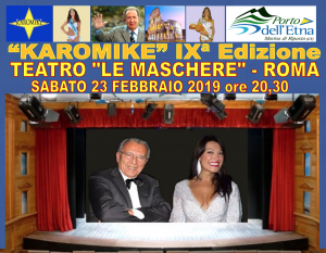 Rassegna del Karomike sabato 23 febbraio alle 20.30